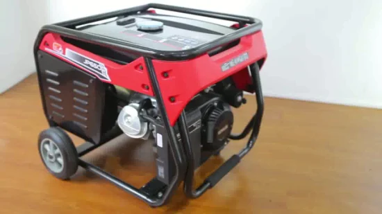 In stock Portable Open Type 7kw 7.5w Single Phase power Gasoline Generators for sale